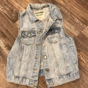 Garage denim vest